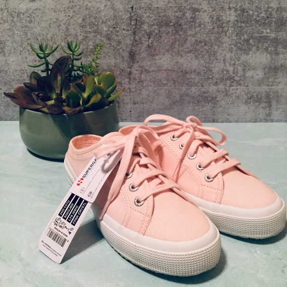Anthro Superga 2402 Sneakers Pink 7 EUR 37.5 - Picture 3 of 8